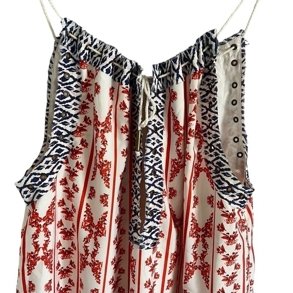 TULAROSA x REVOLVE Samuel Dress in Cobalt & Rust - Picture 5 of 10